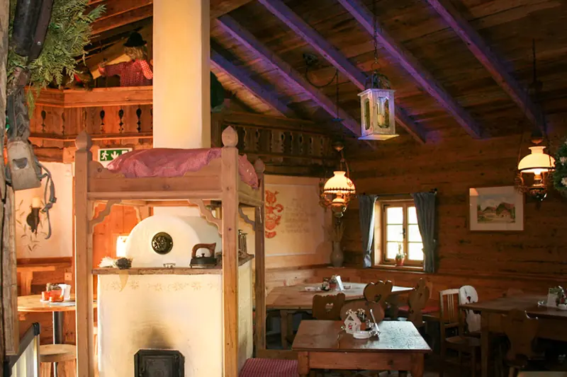In der urigen Gaststube
